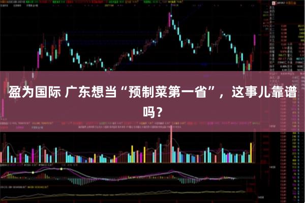 盈为国际 广东想当“预制菜第一省”，这事儿靠谱吗？